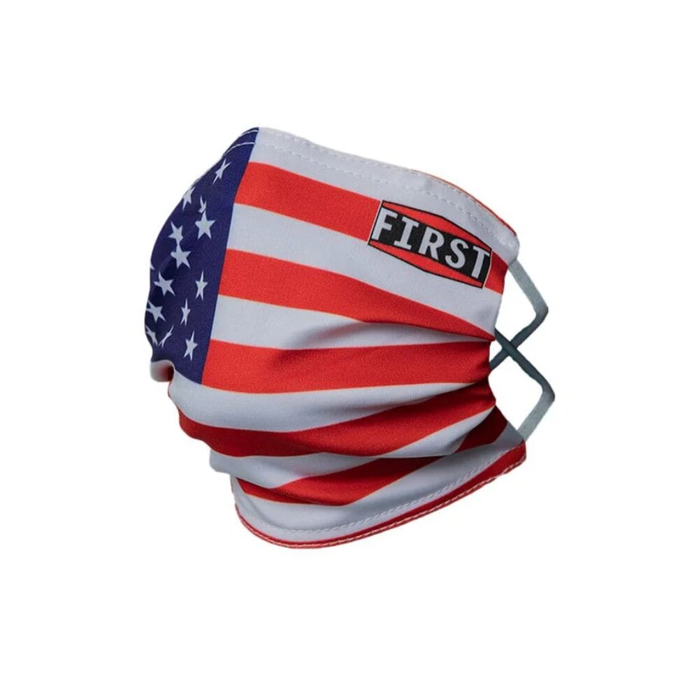 2-Ply Red White & Blue Reusable Mask (5-Pcs Pack)